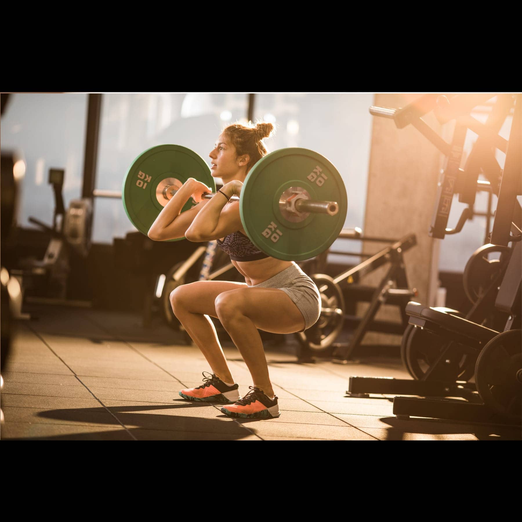 A person rebuilding strength under the bar, step by step