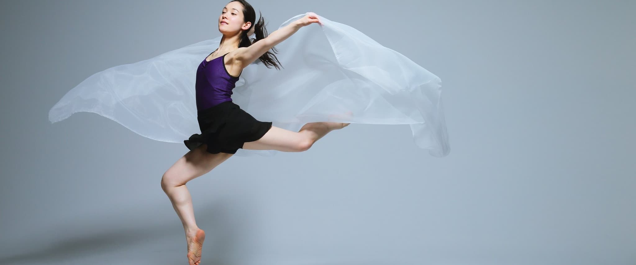 A dancer mid-movement