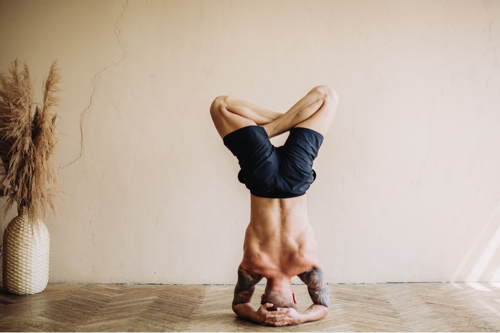 A person moving through a mobility flow
